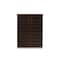 Baxton Studio Adalwin 2-Door Dark Brown Wooden Entryway Shoes Storage Cabinet 118-6516 - alternate 1